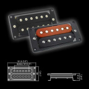 BH-23Bridge-BK Звукосниматель магнитный, хамбакер, бриджевый, черный, Belcat BH-23Bridge-BK Звукосниматель магнитный, хамбакер, бриджевый, черный, Belcat