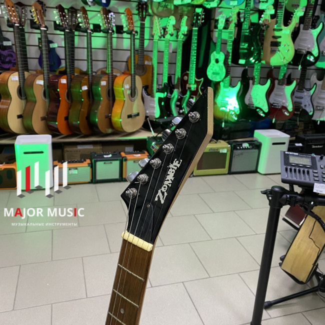 б/у Электрогитара Zombie K-6 BK* б/у Электрогитара Zombie K-6 BK*