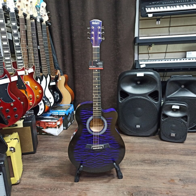 Акустическая гитара Belucci BC4030VTS с вырезом