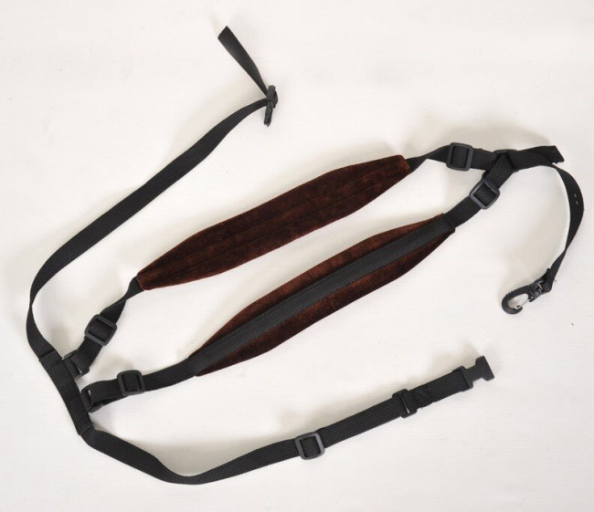 Ремень для саксофона, фагота ЛЮТНЕР ЛРСФ2/1 на плечи с мягкими накладками Ремень для саксофона, фагота ЛЮТНЕР ЛРСФ2/1 на плечи с мягкими накладками