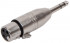 Переходник Force CFA-015 XLR мама - Jack стерео 6,3 папа