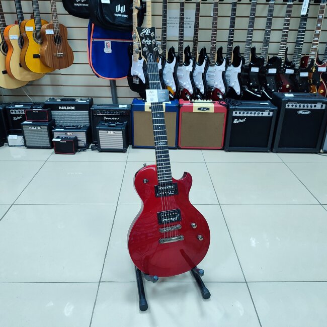 Электрогитара SCHECTER SGR SOLO-II MRED цвет красный металлик