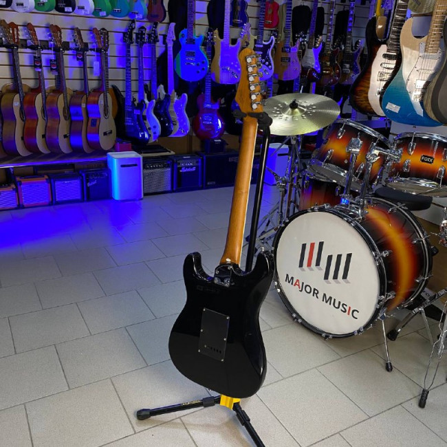 Электрогитара Stagg SES-60 BLK цвет черный Электрогитара Stagg SES-60 BLK цвет черный