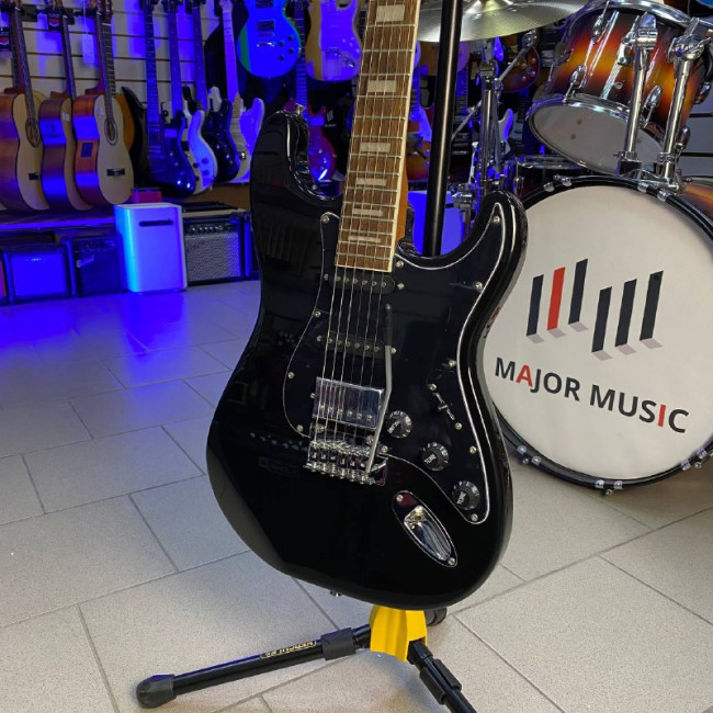 Электрогитара Stagg SES-60 BLK цвет черный Электрогитара Stagg SES-60 BLK цвет черный