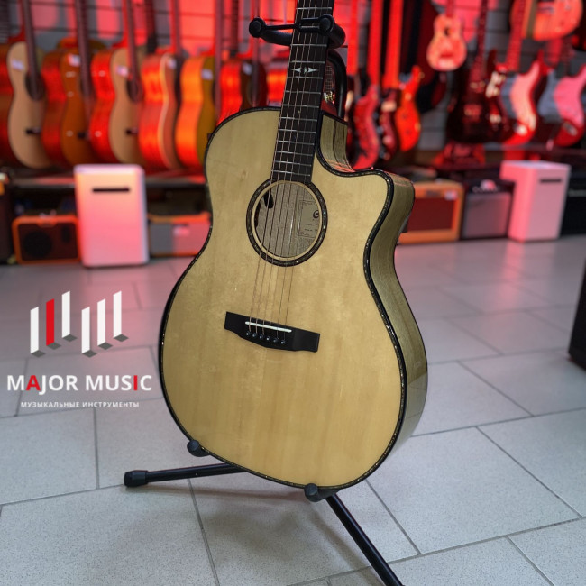 GA-MY-Bevel-NAT Grand Regal Series Электро-акустическая гитара с вырезом, Cort GA-MY-Bevel-NAT Grand Regal Series Электро-акустическая гитара с вырезом, Cort