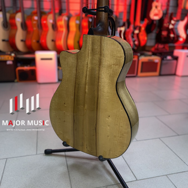 GA-MY-Bevel-NAT Grand Regal Series Электро-акустическая гитара с вырезом, Cort GA-MY-Bevel-NAT Grand Regal Series Электро-акустическая гитара с вырезом, Cort