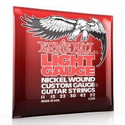 Струны для электрогитары 11-52 Ernie Ball 2208 Nickel Wound Light