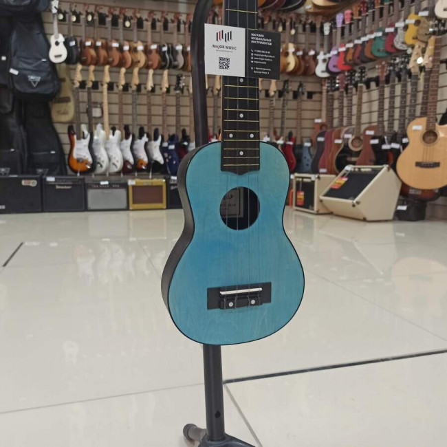 Укулеле сопрано TERRIS PLUS-50LB цвет голубой Укулеле сопрано TERRIS PLUS-50LB цвет голубой