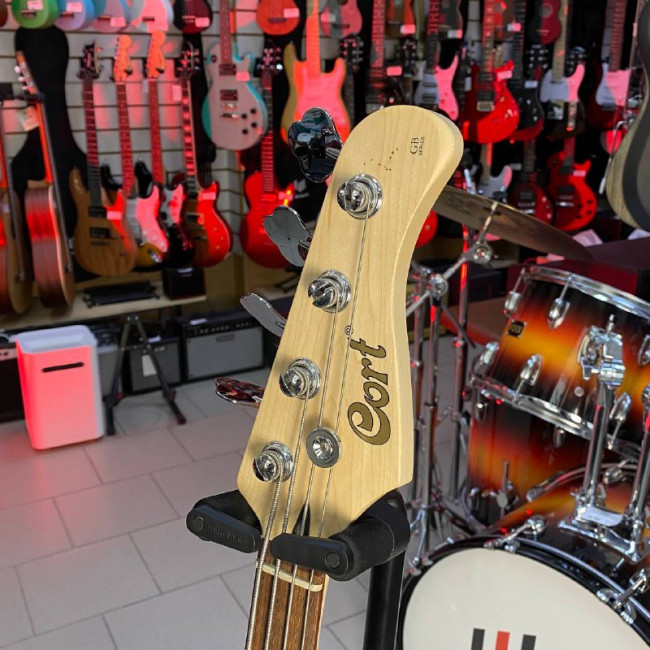 Бас-гитара Cort GB24JJ-TBK GB Series  черная