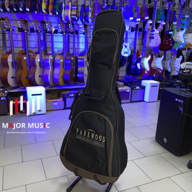 S26-GT Электро-акустическая гитара, дредноут с вырезом, с чехлом, глянец, Parkwood S26-GT Электро-акустическая гитара, дредноут с вырезом, с чехлом, глянец, Parkwood