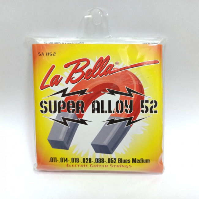 Струны для электрогитары 11-52 La Bella SA1152 Струны для электрогитары 11-52 La Bella SA1152