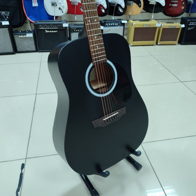 Акустическая гитара Jet JD-255 BKS цвет черный