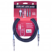 Кабель инструментальный 3м Superlux SFI3PP Кабель инструментальный 3м Superlux SFI3PP