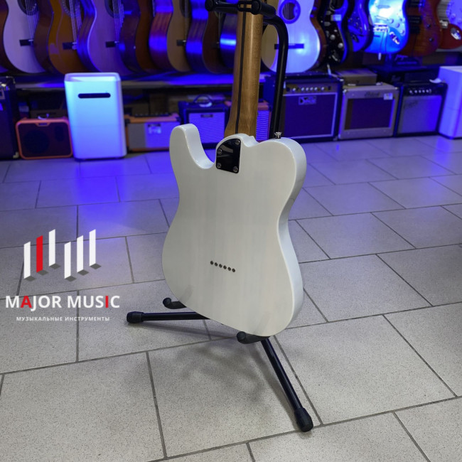 б/у Электрогитара Stagg SET-PLUS WHB телекастер цвет белый* б/у Электрогитара Stagg SET-PLUS WHB телекастер цвет белый*