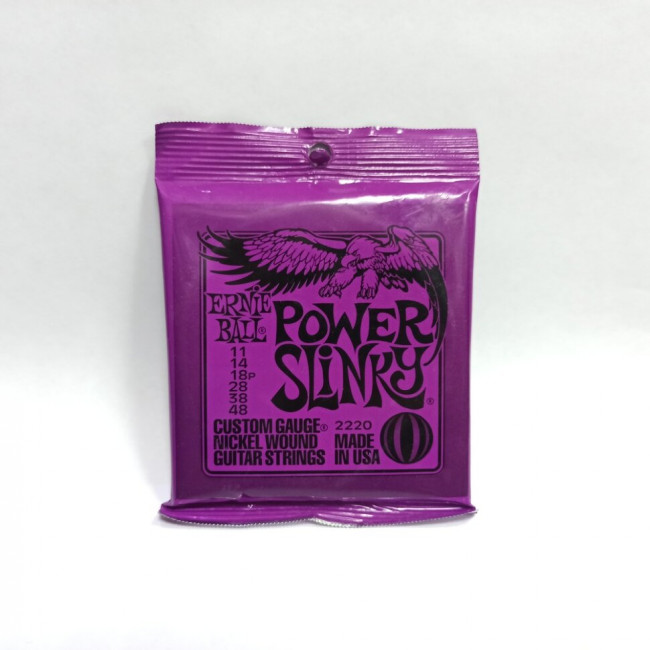 Струны для электрогитары 11-48 Ernie Ball 2220 Power Slinky Струны для электрогитары 11-48 Ernie Ball 2220 Power Slinky