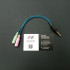 Переходник AEX PJ2J-2 3.5mini jackM 4p - 2 3.5 jackF для подключения микрофона к смартфону