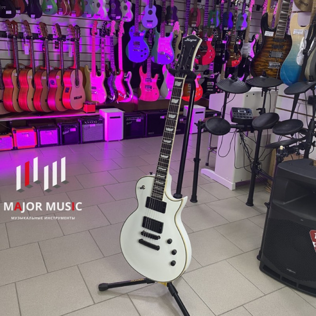 Электрогитара Magna 2000L-WH белая Les Paul Электрогитара Magna 2000L-WH белая Les Paul