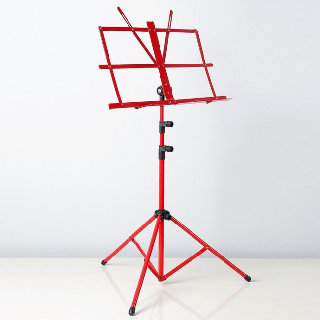 Пюпитр складной Fleet FLT-MS1R красный с чехлом