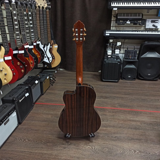 Классическая гитара со звукоснимателем Cort AC160CFTL-NAT с вырезом Классическая гитара со звукоснимателем Cort AC160CFTL-NAT с вырезом