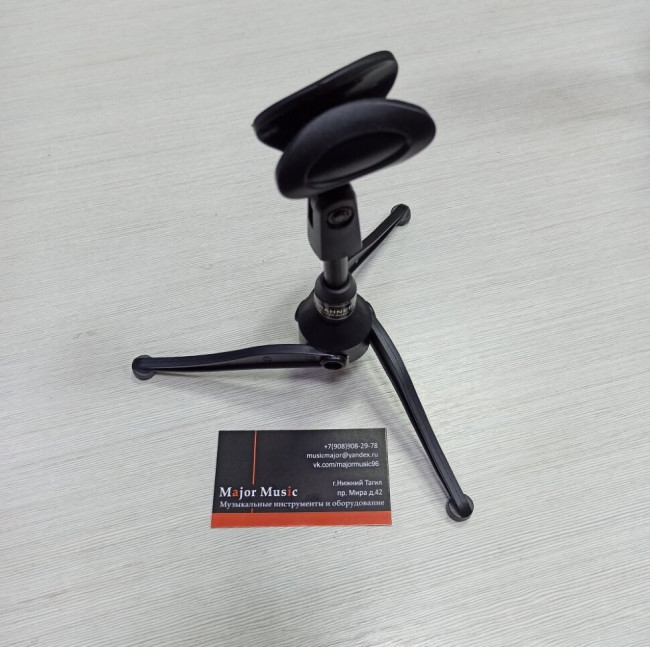 Стойка микрофонная BRAHNER MS-28/BK настольная Стойка микрофонная BRAHNER MS-28/BK настольная