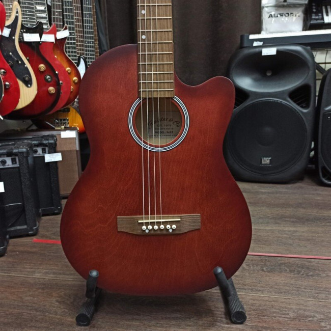 Акустическая гитара Амистар M-32-MH с вырезом цвет махагони