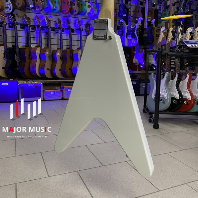 Электрогитара Sunsmile SFV-09 цвет белый "Flying V"