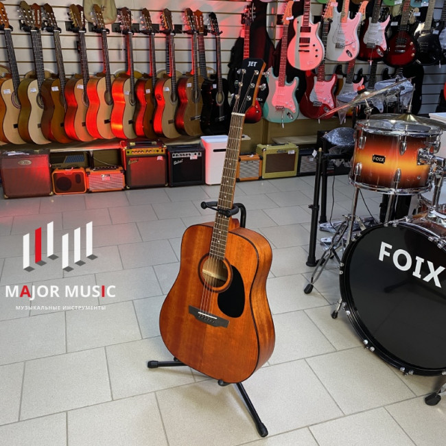 Акустическая гитара Jet JD-355 OP цвет натуральный