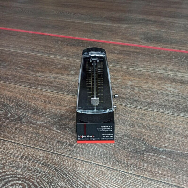 Метроном механический Musedo M-20-BK черный Метроном механический Musedo M-20-BK черный