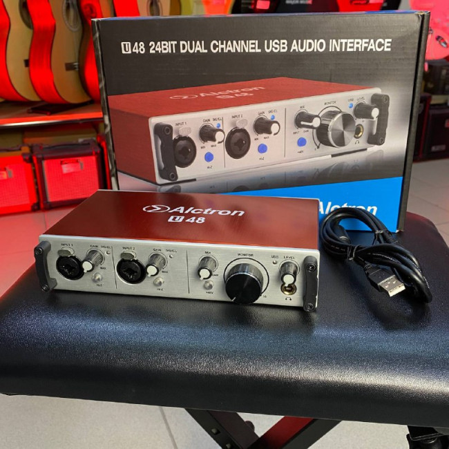 Аудиоинтерфейс Alctron U48 Аудиоинтерфейс Alctron U48