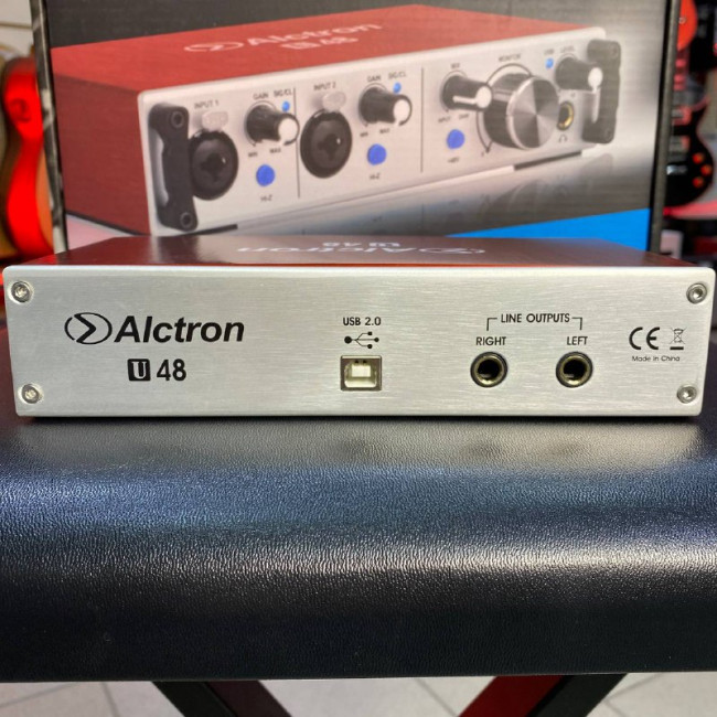Аудиоинтерфейс Alctron U48 Аудиоинтерфейс Alctron U48