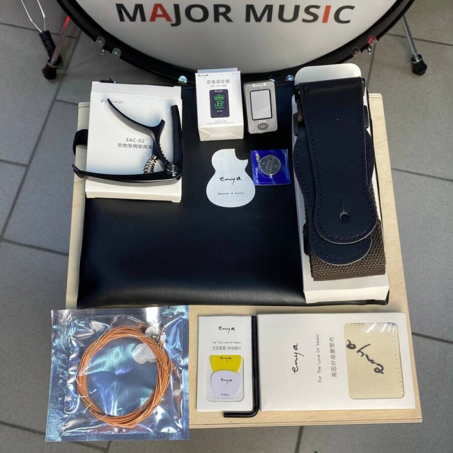 Акустическая гитара Enya ED-X1+ цвет натуральный