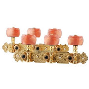 Комплект колковой механики для классической гитары Alice AO-020B2P позолоченый Комплект колковой механики для классической гитары Alice AO-020B2P позолоченый