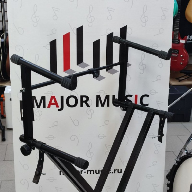 Второй ярус на стойку для клавишных инструментов Foix Q-50 Второй ярус на стойку для клавишных инструментов Foix Q-50