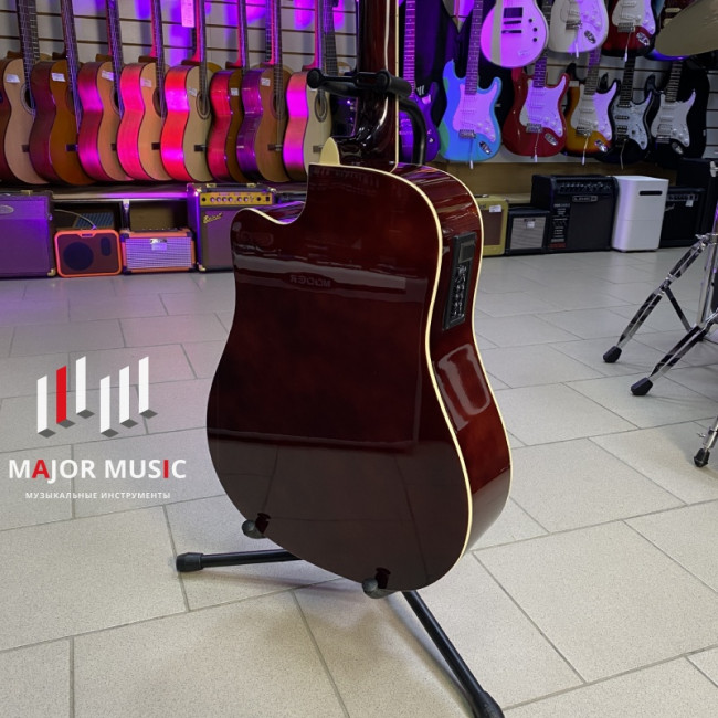 Электроакустическая гитара Caraya F631CEQ-BS цвет санберст Электроакустическая гитара Caraya F631CEQ-BS цвет санберст