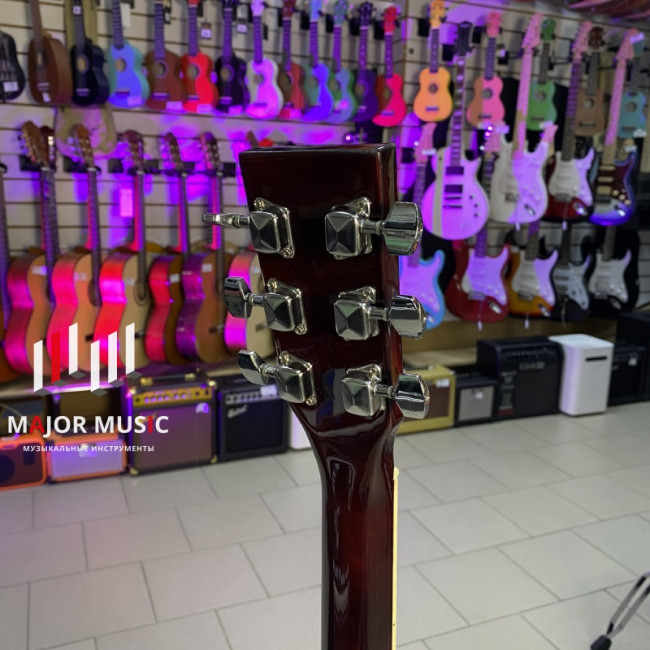 Электроакустическая гитара Caraya F631CEQ-BS цвет санберст Электроакустическая гитара Caraya F631CEQ-BS цвет санберст