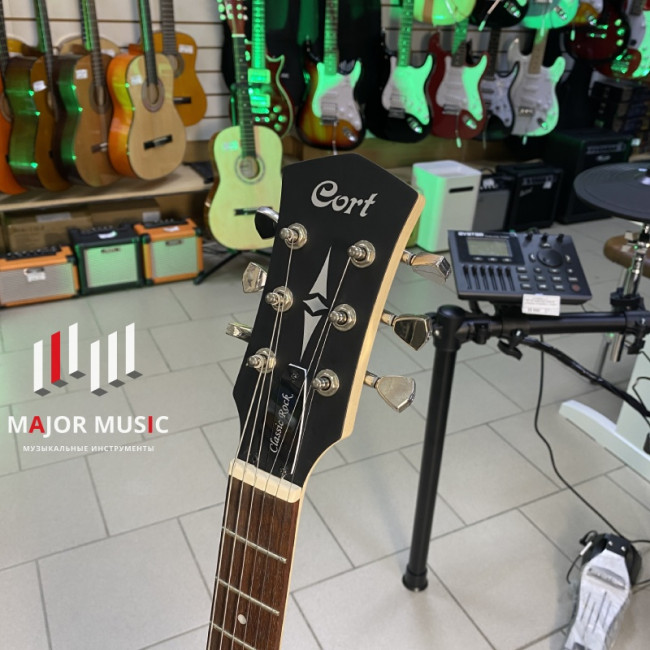Электрогитара Cort CR100-BK Classic Rock черная