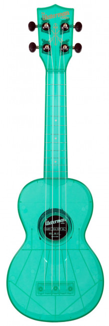 Укулеле сопрано WATERMAN by KALA KA-SWF-BL цвет флоуресцентный голубой с чехлом Укулеле сопрано WATERMAN by KALA KA-SWF-BL цвет флоуресцентный голубой с чехлом
