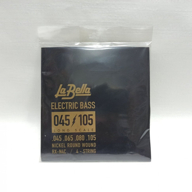 Струны для бас гитары  45-105 La Bella RX-N4C RX Nickel никель
