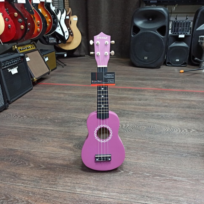 Укулеле сопрано TERRIS JUS-10VIO цвет фиолетовый