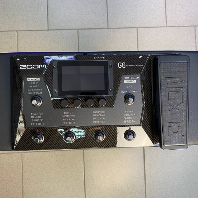 Гитарный процессор мультиэффектов Zoom G6