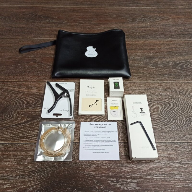 Акустическая гитара Enya EM-X1+ цвет натуральный