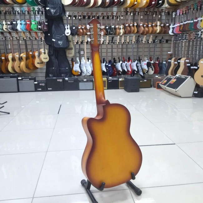 Акустическая гитара Амистар M-32-SB с вырезом матовый санберст