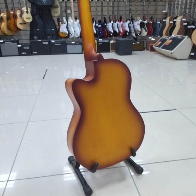 Акустическая гитара Амистар M-32-SB с вырезом матовый санберст