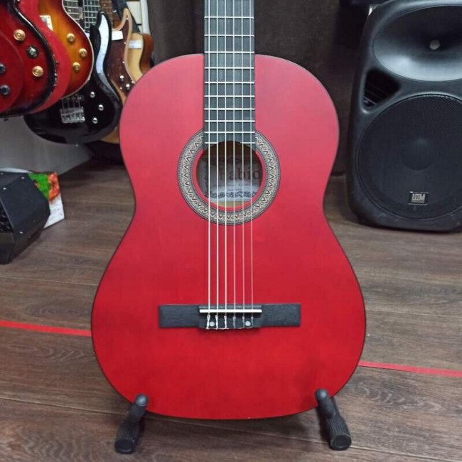 Классическая гитара Fabio KM3911RDS 4/4 цвет красный матовый Классическая гитара Fabio KM3911RDS 4/4 цвет красный матовый