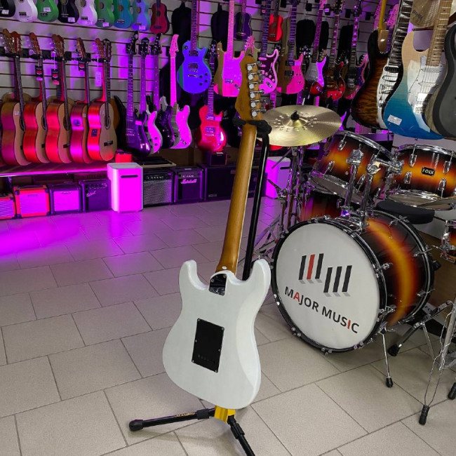 Электрогитара Stagg SES-60 WHB цвет белый Электрогитара Stagg SES-60 WHB цвет белый