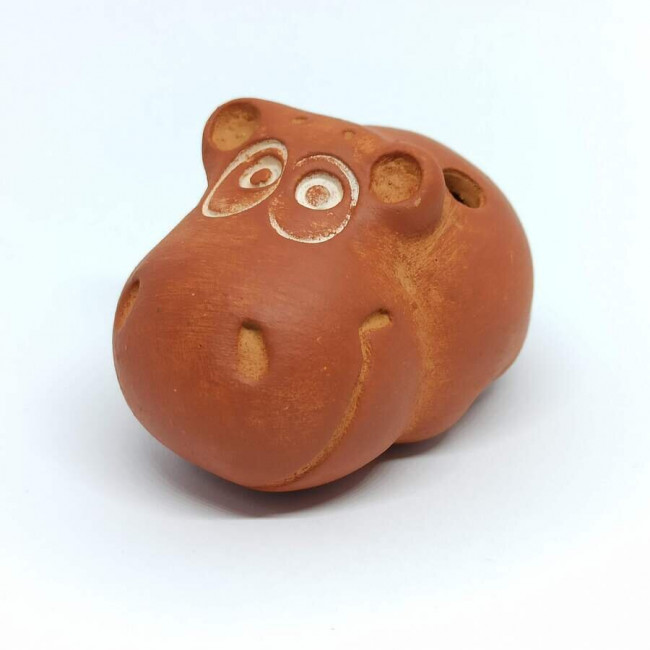 Окарина Бегемотик Мастерская Никифорова, малая сувенирная MN-OMS-8 Окарина Бегемотик Мастерская Никифорова, малая сувенирная MN-OMS-8