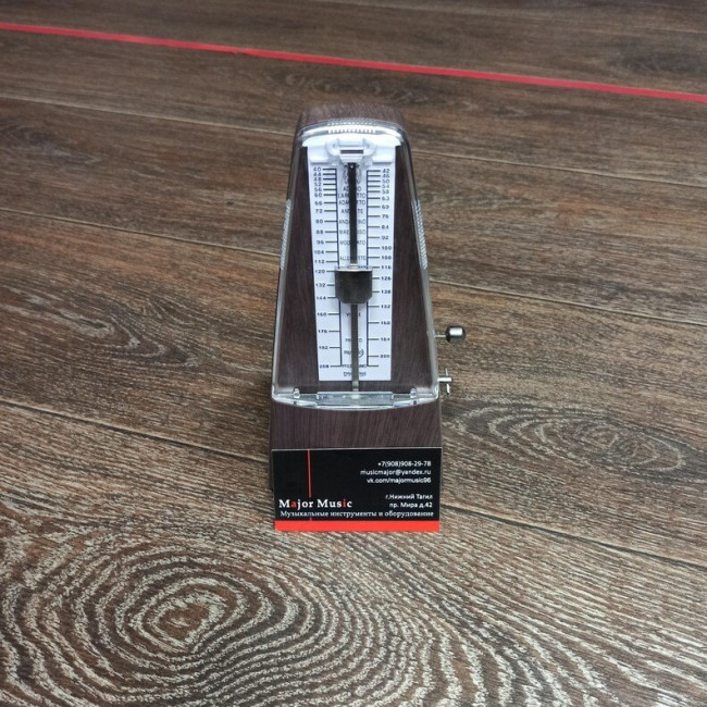 Метроном механический Musedo M-20-WL цвет орех Метроном механический Musedo M-20-WL цвет орех