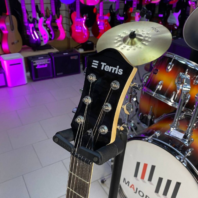 Электрогитара Terris TLP-039BK Les Paul цвет черный