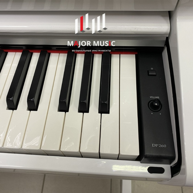 Цифровое пианино Medeli DP260-GW цвет белый глянцевый