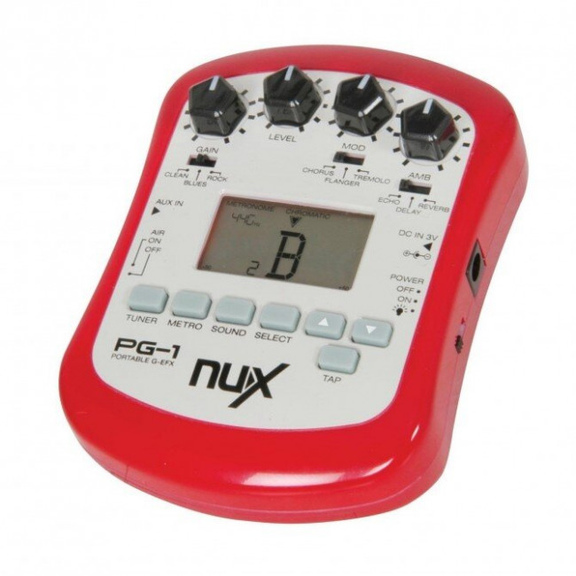 Портативный гитарный процессор Nux Cherub PG-2 Портативный гитарный процессор Nux Cherub PG-2
